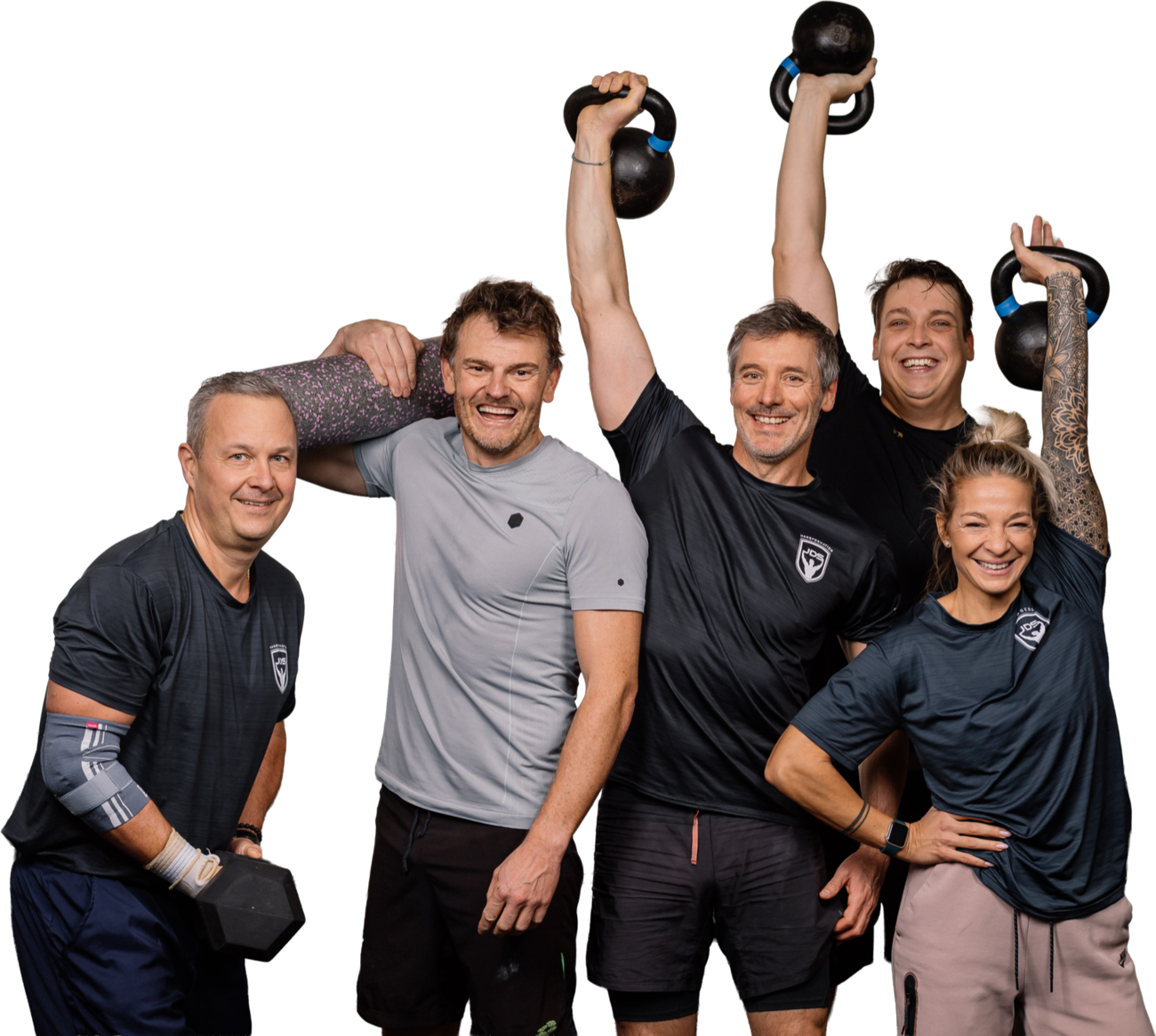 Tým a klienti Jdi do sebe v soukromém fitness Praha 3