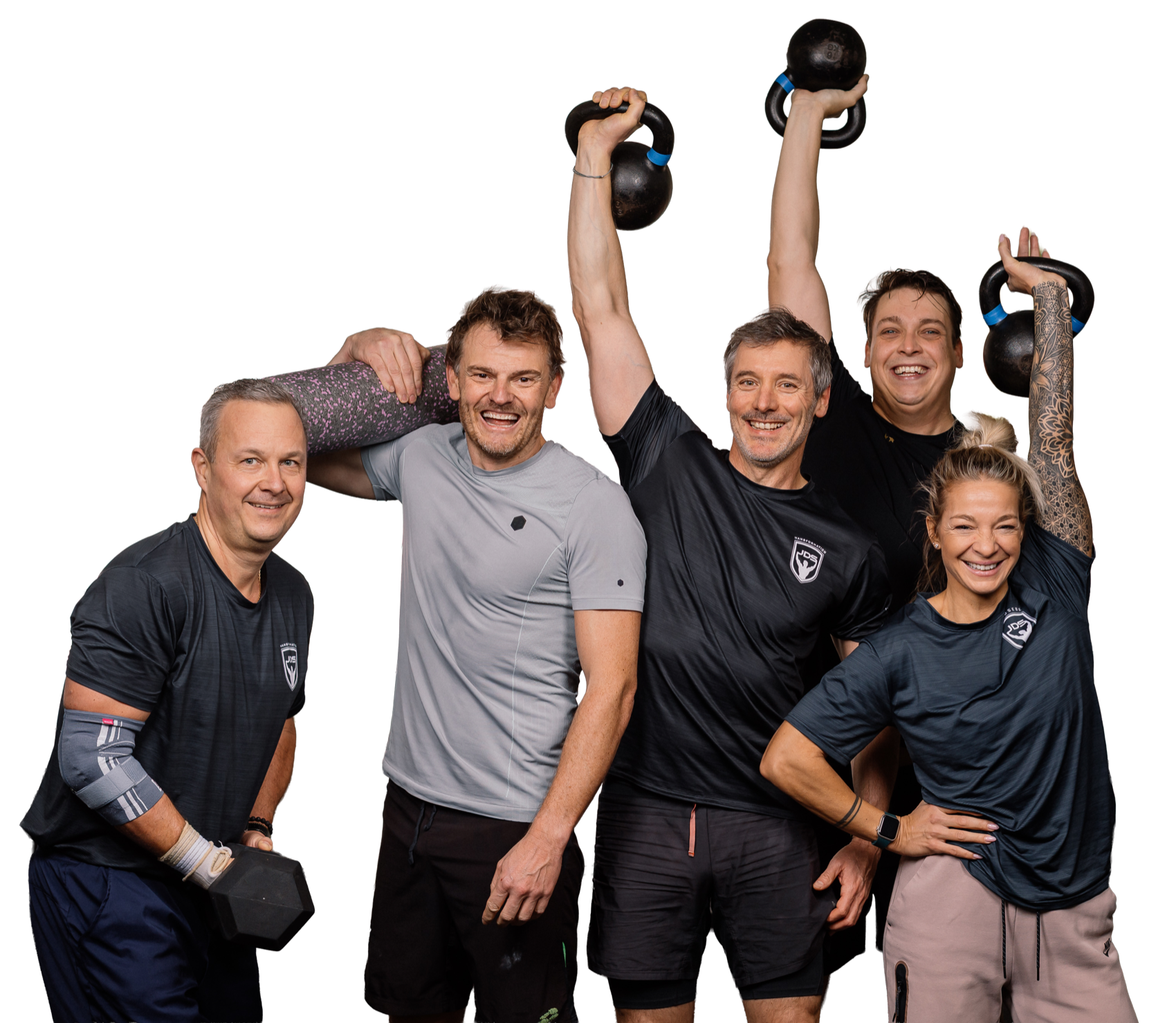 Tým a klienti Jdi do sebe v soukromém fitness Praha 3